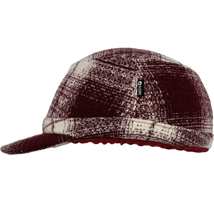 Vizorz SwitchCap housse de casque de v&eacute;lo - Woolly cherry cap