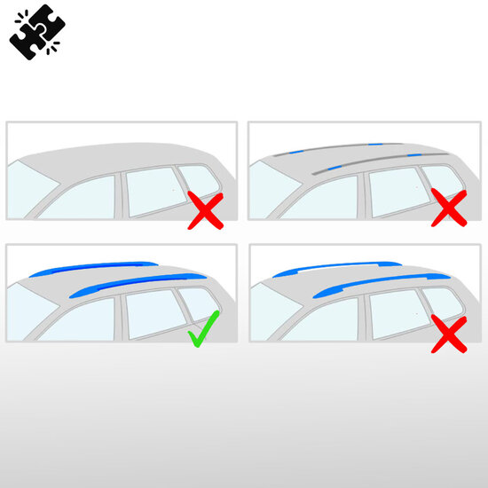 Nordrive barres de toit Mercedes E-Klasse Break 2016 - 2020