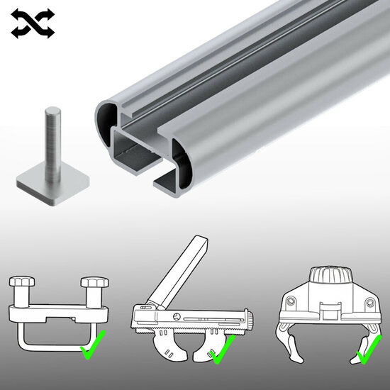 Nordrive barres de toit BYD Atto 3 2022 - 2026