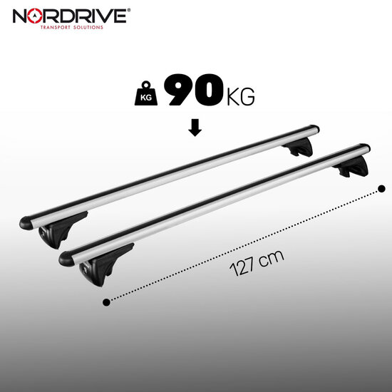 Nordrive barres de toit Peugeot 2008 2019 - 2023
