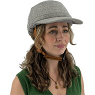 Vizorz SwitchCap casques de v&eacute;lo - Grey woolly cap