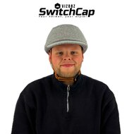 Vizorz SwitchCap casques de v&eacute;lo - Grey woolly cap