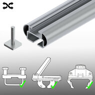 Nordrive barres de toit Hyundai ix35 2010 - 2015