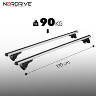 Nordrive barres de toit Peugeot 5008 2020 - 2024