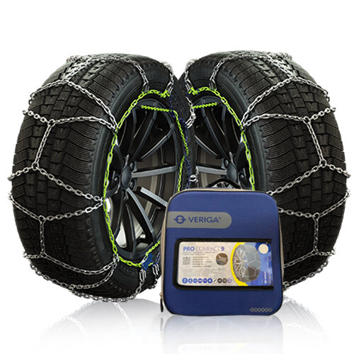 Cha&icirc;nes de neige voiture particuli&egrave;re pro compact 9mm - 205/55R16