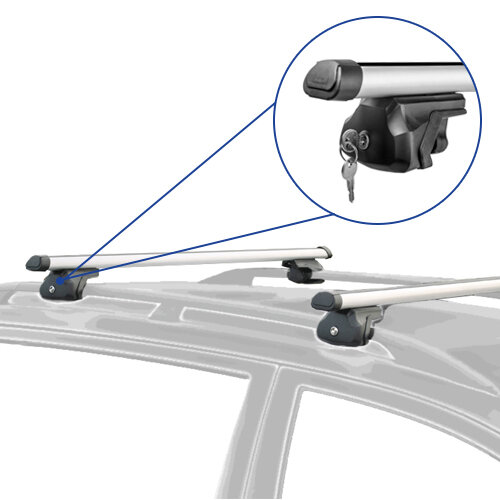 Barres de toit Opel Omega Break 1986-2003