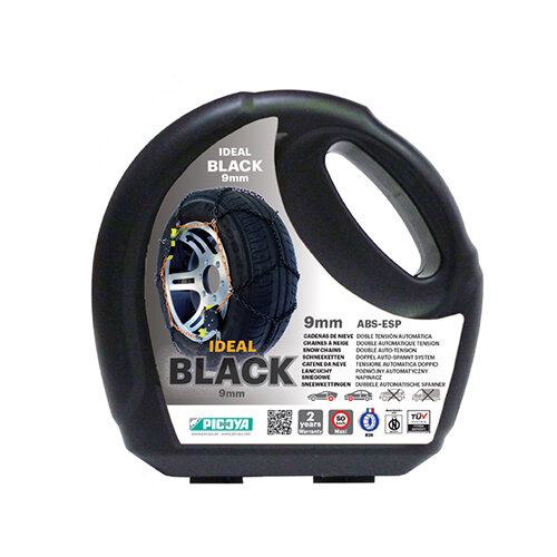 cha&icirc;nes de neige tension automatique voiture particuli&egrave;re 9mm - 205/40R18
