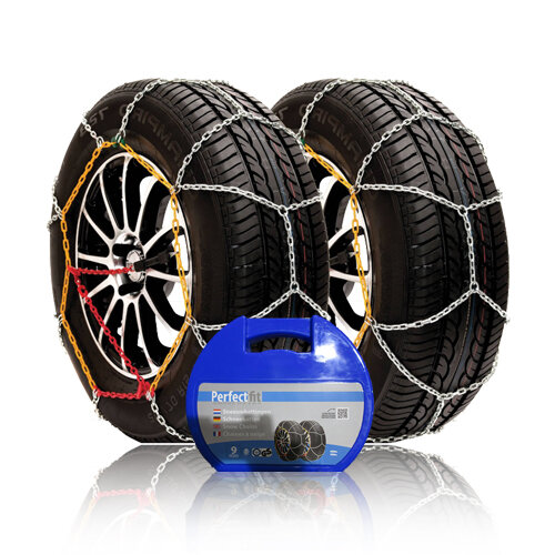 Cha&icirc;nes de neige Perfect Fit pour voiture particuli&egrave;re 9mm - 195/65R15