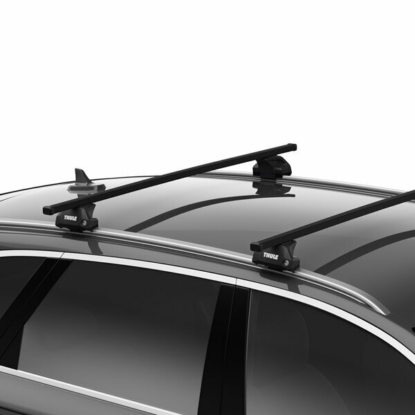 Barres de toit Aluminium Noir pour Peugeot 2008 dès 2020 - avec