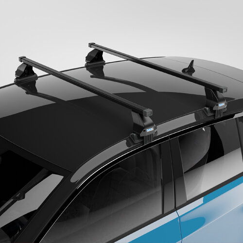 Coffre de toit PerfectFit 400 Litre + Barre de toit Volkswagen Tiguan  R-line SUV à partir de 2016 - Emportertout - Votre voyage commence ici