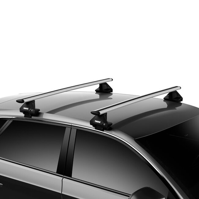 Thule barres de toit Kia Soul 5 portes hayon 2014 - 2018 (avec toit en verre)