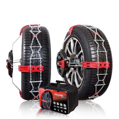 Cha&icirc;nes de neige frontales Modula polaire grip steel Volkswagen Tiguan &agrave; partir de 2016 taille des pneus 255/40R20