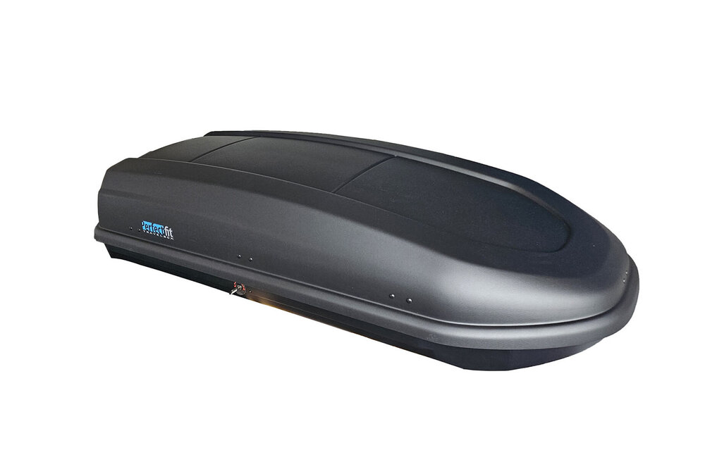 PerfectFit coffre de toit 440 Litre + PerfectFit Barre de toits Audi A3 Sportback &agrave; partir de 2020