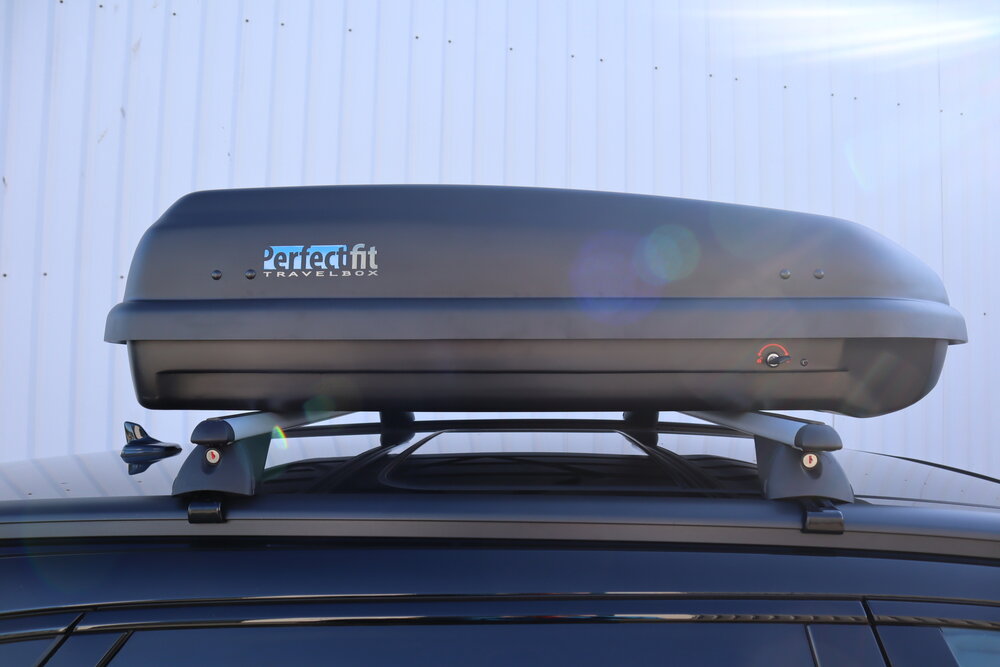 PerfectFit coffre de toit 400 litre + PerfectFit barres de toit Audi A3 Sportback 2013 - 2020