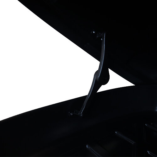 PerfectFit coffre de toit 400 litre + PerfectFit barres de toit Audi A3 Sportback 2013 - 2020