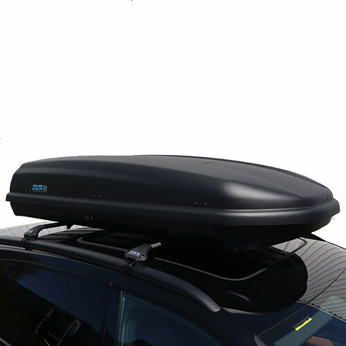 PerfectFit coffre de toit 500 liter + PerfectFit barres de toit Hyundai ix35 2010 - 2015