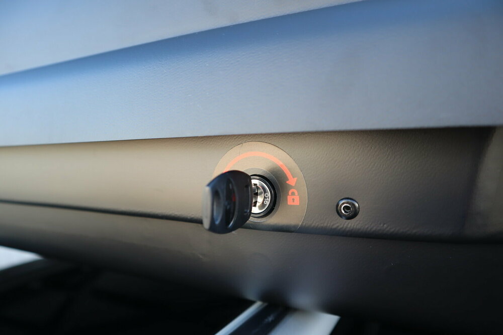 PerfectFit coffre de toit 500 liter + PerfectFit barres de toit Hyundai ix35 2010 - 2015