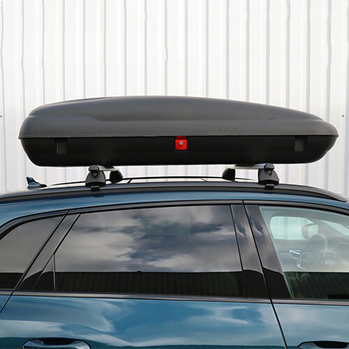 Artplast coffre de toit 400 litre + Artplast barres de toit Audi A3 Sportback 2013 - 2020