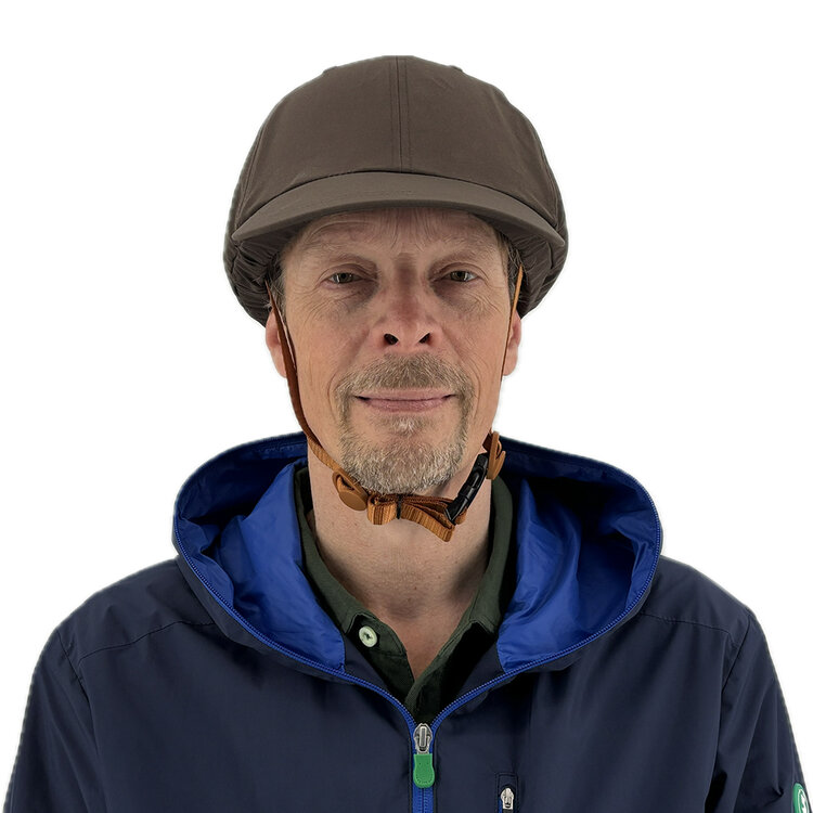 Vizorz SwitchCap casques de v&eacute;lo - Brown base cap