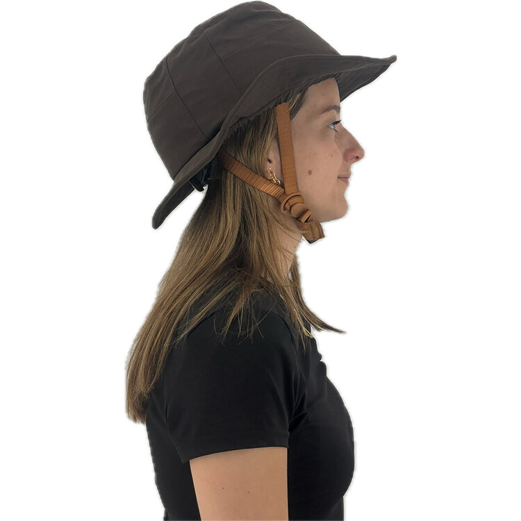 Vizorz SwitchCap casques de v&eacute;lo - Brown sunny classic