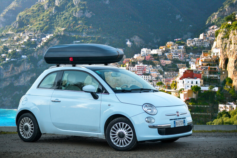ArtPlast coffre de toit 320 liter + PerfectFit barres de toit Renault Clio 5 portes hayon &agrave; partir de 2019