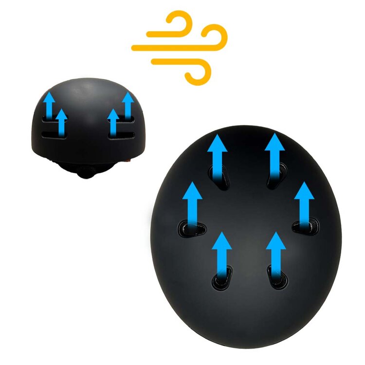 Vizorz SwitchCap casques de v&eacute;lo - Blue sunny classic