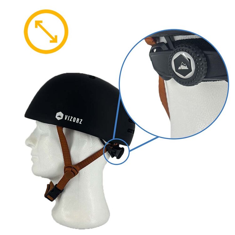 Vizorz SwitchCap casques de v&eacute;lo - Red shiny classic