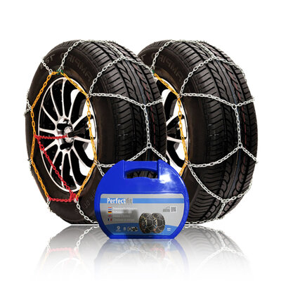 Cha&icirc;nes de neige Perfect Fit pour voiture particuli&egrave;re 9mm - 225/50R18