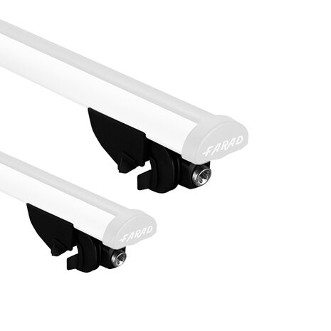 Wingbar en aluminium noir (en option)