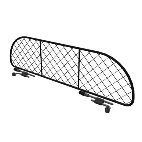 Grille de s&eacute;paration pour voiture, Citroen C1 (met hoofdsteun achter)