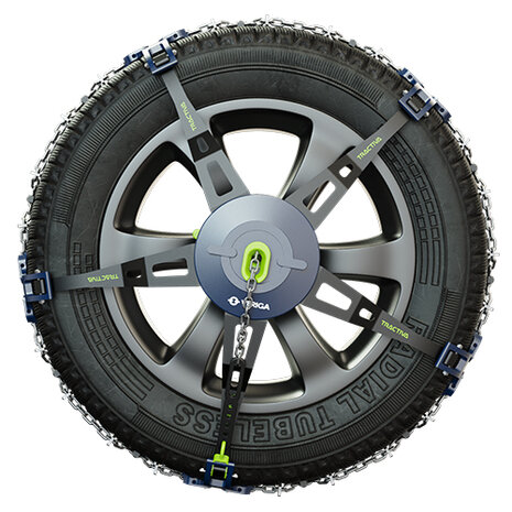 Veriga Tractiva SUV cha&icirc;nes de neige frontales DS DS 7 &agrave; partir de 2018 taille des pneus 235/45R20