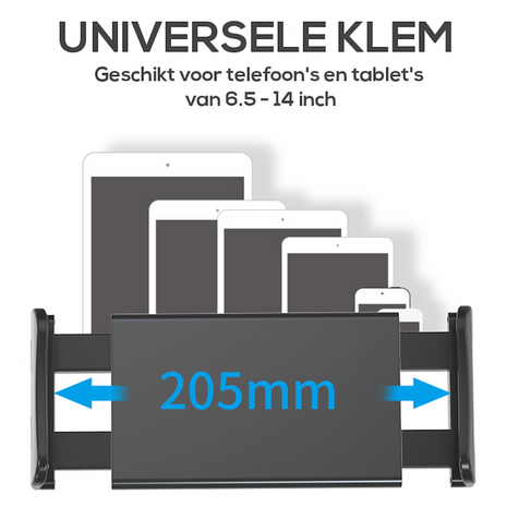 Support pour t&eacute;l&eacute;phone / tablette pour une utilisation en voiture