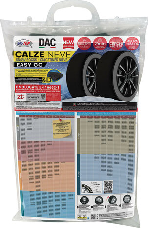 Chaussettes &agrave; neige pour la taille des pneus 245/65R17