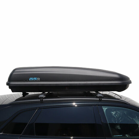 PerfectFit coffre de toit 500 liter + PerfectFit barres de toit Hyundai ix35 2010 - 2015