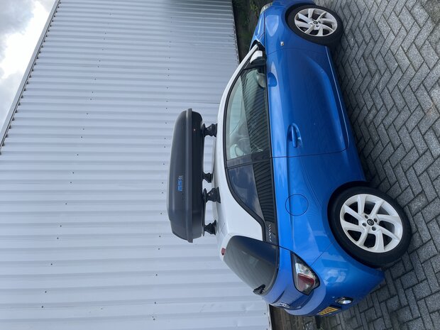 PerfectFit coffre de toit 400 liter + Nordrive barres de toit Kia Cee&#039;d 5 portes hayon &agrave; partir de 10/2018