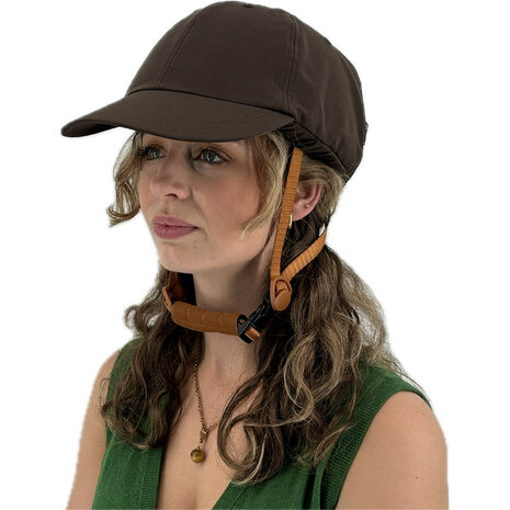 Vizorz SwitchCap casques de v&eacute;lo - Brown base cap