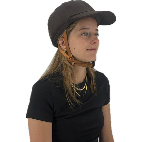 Vizorz SwitchCap casques de v&eacute;lo - Brown base cap
