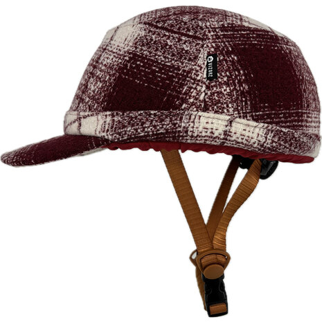 Vizorz SwitchCap casques de v&eacute;lo - Woolly cherry cap
