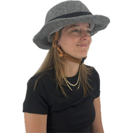 Vizorz SwitchCap casques de v&eacute;lo - Grey woolly stylish