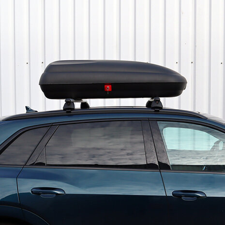 ArtPlast coffre de toit 320 liter + PerfectFit barres de toit Fiat Croma 5 portes hayon 2005 - 2010