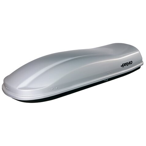 Farad Coffre de toit Marlin Gris Brillant N11 530 Litre