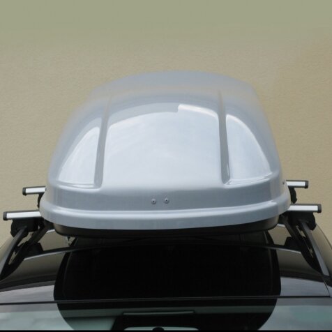 Farad Coffre de toit Marlin Gris Brillant N11 530 Litre