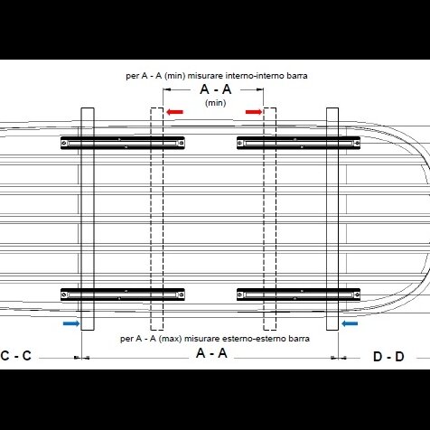 Farad Coffre de toit Marlin Gris Brillant N11 530 Litre