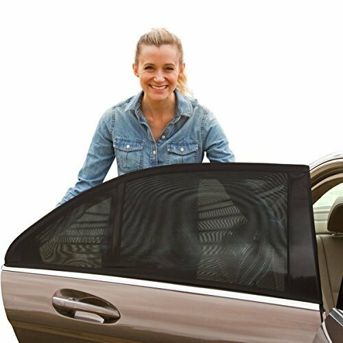 Auvents de voiture - les auvents de portes arri&egrave;re sont toujours adapt&eacute;s &agrave; une couverture &agrave; 100%.