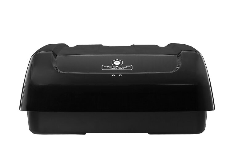 Coffre de toit 470 Litre Modula Evo noir brillant
