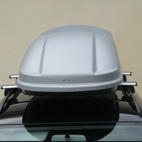 Farad Coffre de toit Marlin Gris Mat N11 530 Litre