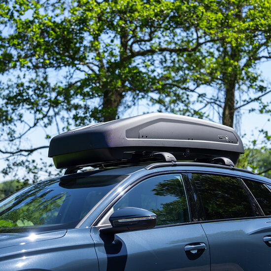 Modula Coffre de toit Evo 470 liter - Noir mat