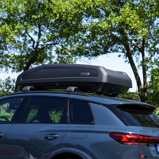 Modula Coffre de toit Evo 470 liter - Noir mat