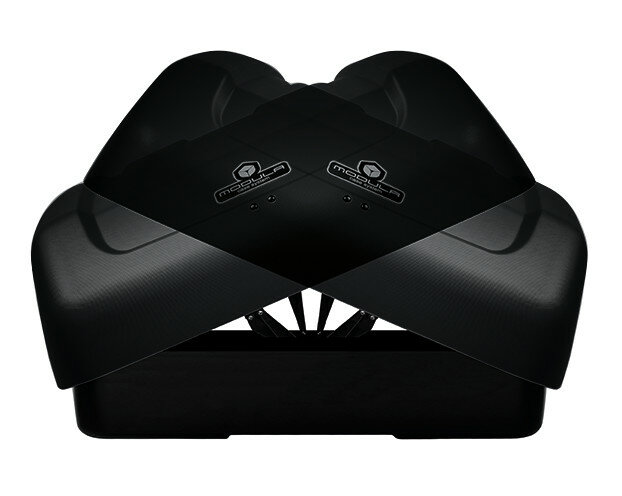 Modula Coffre de toit Evo 470 liter - Noir mat