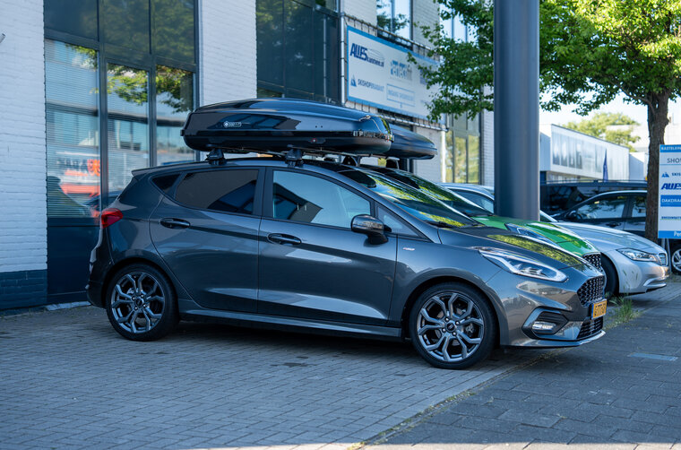 Coffre de toit 430 Litre Modula Ciao noir brillant